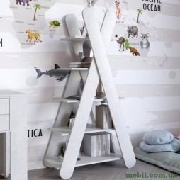 Стелаж відкритий із 5 полицями LION Інді Бетон sТyle