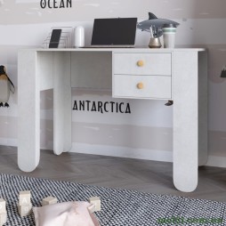 Письмовий стіл з 2-ма ящиками LION Інді Бетон SТyle