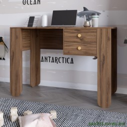 Письмовий стіл з 2-ма ящиками LION Інді Дуб Ліворно