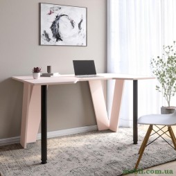 Комп'ютерний стіл LION Квест Рожевий