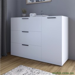 Комод LION Краш з трьома висувними шухлядами та закритими полицями Німфея альба