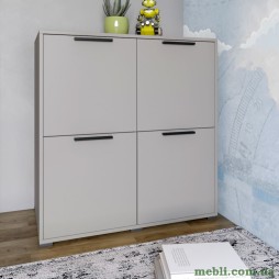 Тумба чотирьохдверна LION Краш 82x43x86 Кашемір