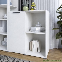 Тумба однодверна LION Краш 82x43x86 Бетон sТyle