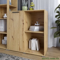 Тумба однодверна LION Краш 82x43x86 Дуб артизан