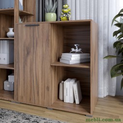 Тумба однодверна LION Краш 82x43x86 Дуб ліворно