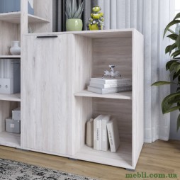 Тумба однодверна LION Краш 82x43x86 Самоа димчастий