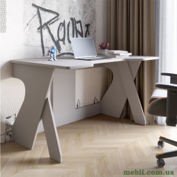 Стіл геймерський LION Крід для комп'ютера та ноутбука 130х80х74,5 Кашемір