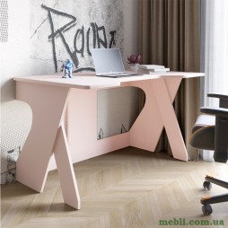 Стіл геймерський LION Крід для комп'ютера та ноутбука 130х80х74,5 Рожевий