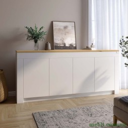 Великий комод LION Ларрі-1 Нiмфея альба/Дуб Артизан