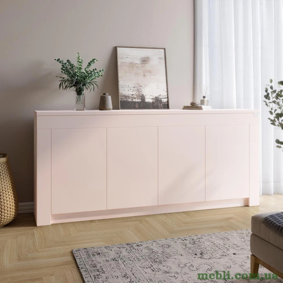 Великий комод LION Ларрі-1 Рожевий