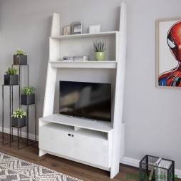 Модуль-2 з полицею для ТВ та тумбою LION Лінк Бетон SТyle