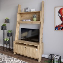 Модуль-2 з полицею для ТВ та тумбою LION Лінк Дуб Аппалачі