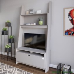 Модуль-2 з полицею для ТВ та тумбою LION Лінк Кашемір