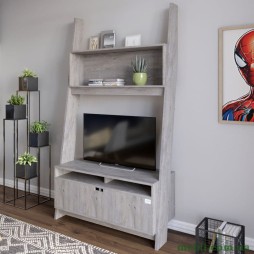 Модуль-2 з полицею для ТВ та тумбою LION Лінк Шварцвальд