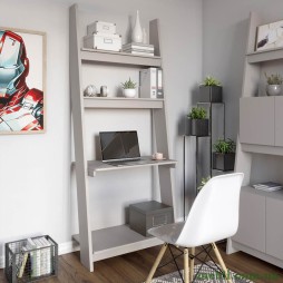 Модуль-3 зі столом та полицями LION Лінк Кашемір