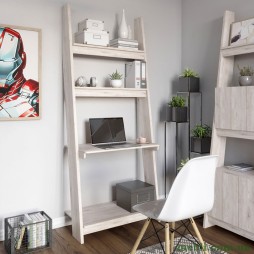 Модуль-3 зі столом та полицями LION Лінк Самоа димчастий