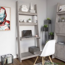 Модуль-3 зі столом та полицями LION Лінк Шварцвальд