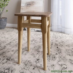 Табурет на кухню Маямі кромка ПВХ 0,45 мм Дуб Ліворно