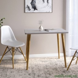 Обідній стіл LION Маямі-2 дерев'яні ніжки Шварцвальд