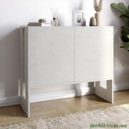 Комод-1 з 2 дверима LION Нобу 90х34х80 Бетон SТyle