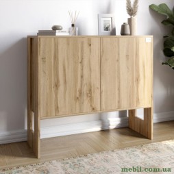 Комод-1 з 2 дверима LION Нобу 90х34х80 Дуб Аппалачі