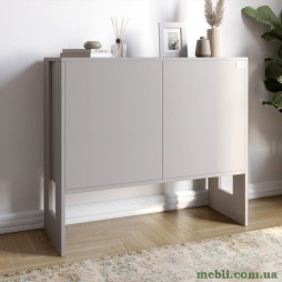 Комод-1 з 2 дверима LION Нобу 90х34х80 Дуб Кашемір