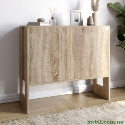 Комод-1 з 2 дверима LION Нобу 90х34х80 Дуб Сонома трюфель