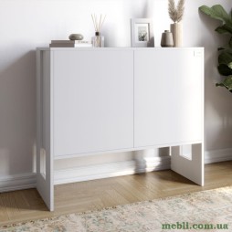 Комод-1 з 2 дверима LION Нобу 90х34х80 Німфея Альба