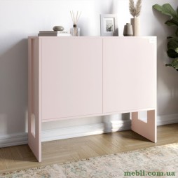 Комод-1 з 2 дверима LION Нобу 90х34х80 Рожевий