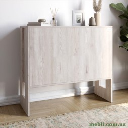 Комод-1 з 2 дверима LION Нобу 90х34х80 Самоа димчастий