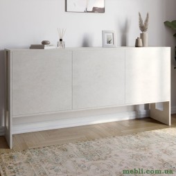 Комод-2 з 3 дверима LION Нобу 160х34х80 Бетон SТyle