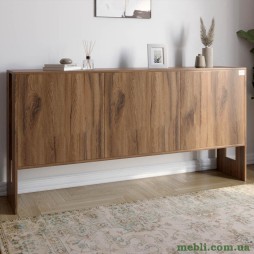 Комод-2 з 3 дверима LION Нобу 160х34х80 Дуб Ліворно