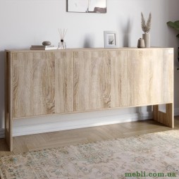 Комод-2 з 3 дверима LION Нобу 160х34х80 Дуб Сонома