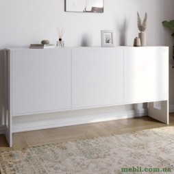 Комод-2 з 3 дверима LION Нобу 160х34х80 Німфея Альба