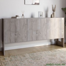 Комод-2 з 3 дверима LION Нобу 160х34х80 Шварцвальд