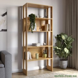 Модуль-1 стелаж полиці LION Нобу Дуб Артизан