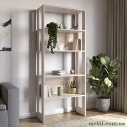 Модуль-1 стелаж полиці LION Нобу Самоа димчастий