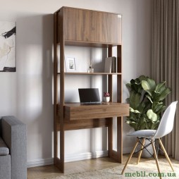 Модуль-2 стелаж зі столом та полицями LION Нобу Дуб Ліворно