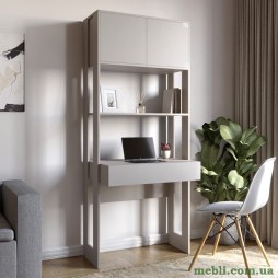 Модуль-2 стелаж зі столом та полицями LION Нобу Кашемір