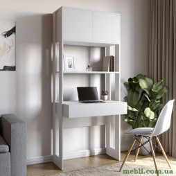 Модуль-2 стелаж зі столом та полицями LION Нобу Німфея Альба