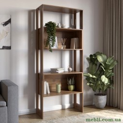 Модуль-6 стелаж полиці без фасадів LION Нобу Дуб Ліворно