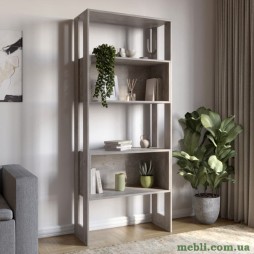 Модуль-6 стелаж полиці без фасадів LION Нобу Шварцвальд