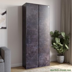 Модуль-3 шафа розпашна дводверна LION Нобу Бетон темний