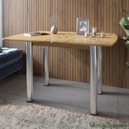 Обідній стіл розкладний LION Нота Дуб Артизан 60x90/90x120