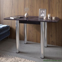 Обідній стіл розкладний LION Нота Міні Бетон темний 60x70/70x120