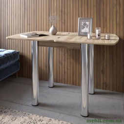 Обідній стіл розкладний LION Нота Міні Дуб Сонома 60x70/70x120