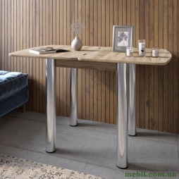 Обідній стіл розкладний LION Нота Міні Дуб Сонома трюфель 60x70/70x120