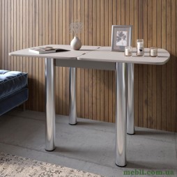 Обідній стіл розкладний LION Нота Міні Кашемір 60x70/70x120