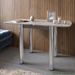 Обідній стіл розкладний LION Нота Міні Шварцвальд 60x70/70x120