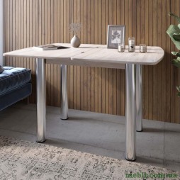 Обідній стіл розкладний LION Нота Самоа димчастий 60x90/90x120